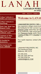 Mobile Screenshot of lanahanpublishers.com